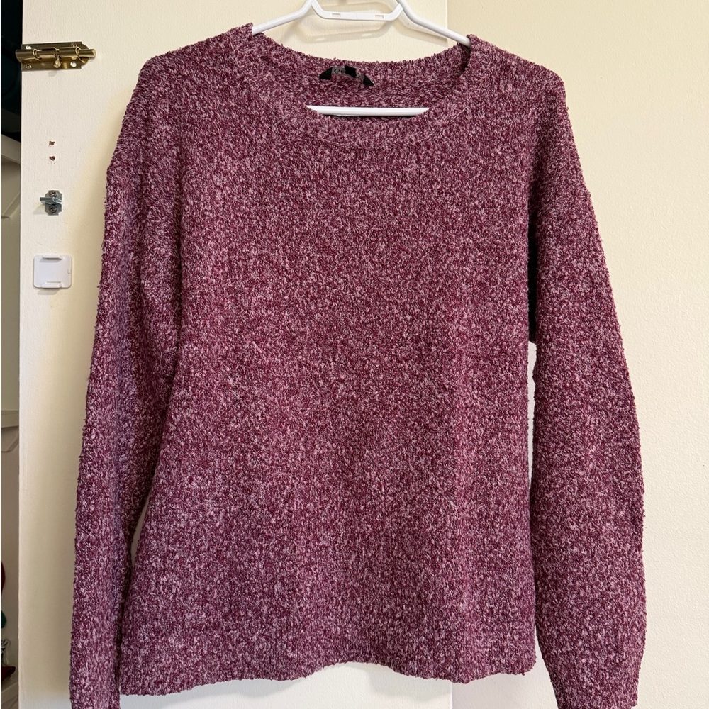 George Women's Burgundy Crew Neck Sweater